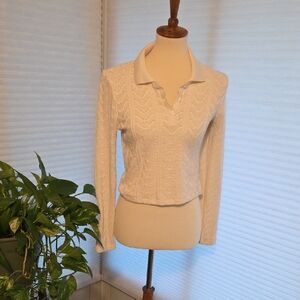 Zara Cream Knit Sweater